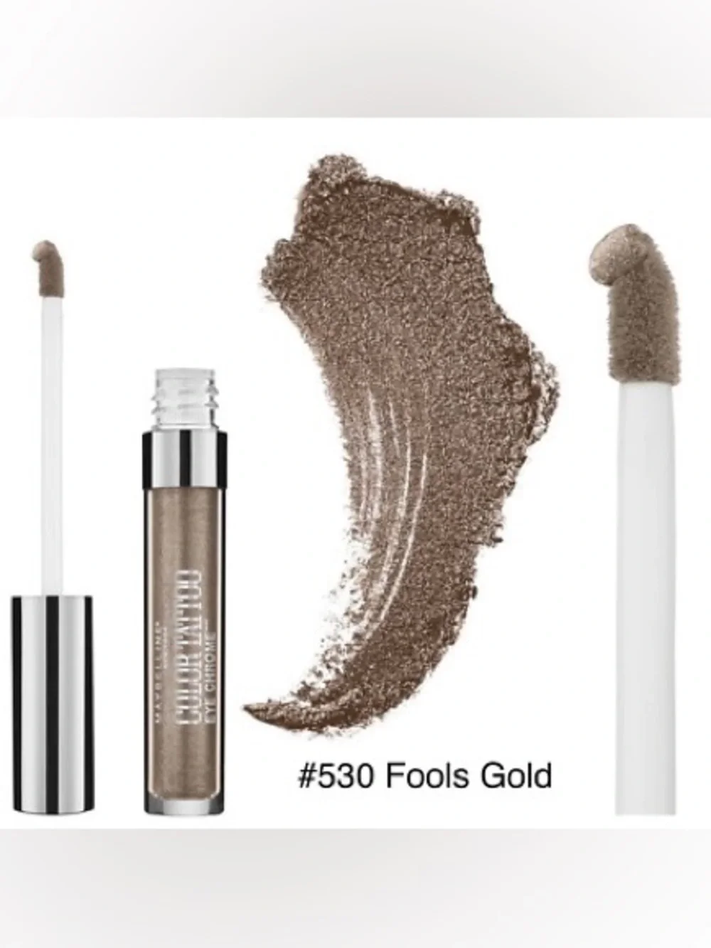 Maybelline Color Tattoo Liquid Metallic Eyeshadow #530 Fools Gold